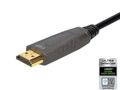 Monoprice 15m fiber optic HDMI 2.1 8K 48gbps cable