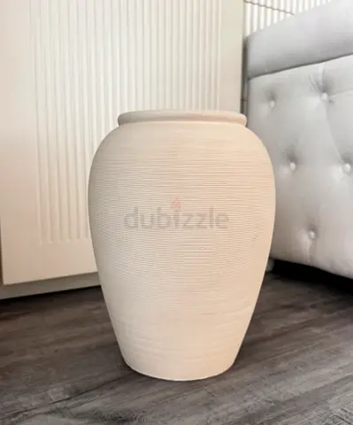 -50% CERAMIC VASE, 37 cm