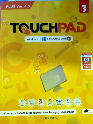 Touchpad Plus Ver. 4.0 Computer Science Textbook grade 3