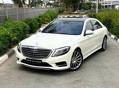 Mercedes S 400 AMG Gcc First owner with service  history  no paint Accident