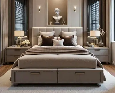 Elegant beautiful 180*200 King size bed