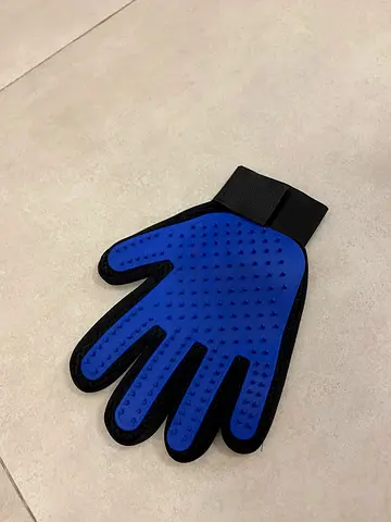 Pet brushing glove