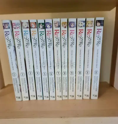 Re:Zero Novel Series (Volumes 1-12)