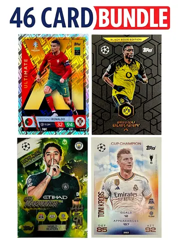 Match Attax 25/26 - Bundle 46 Cards: CR7, Marmoush
