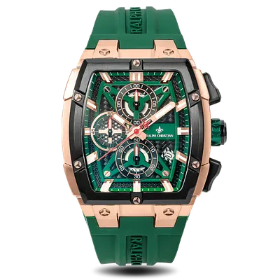 mens watch Ralph Christian The Polaris Chrono Hunter Green