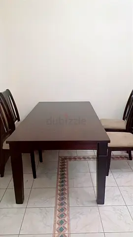 Table and chairs