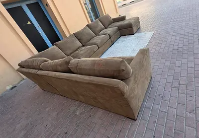 Cratebarrel axis U shape sofa