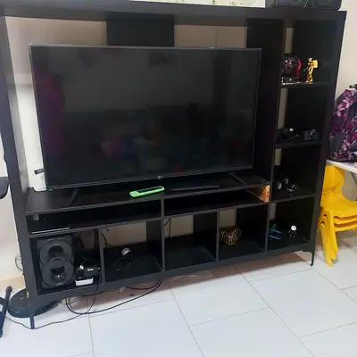 Tv storage unit