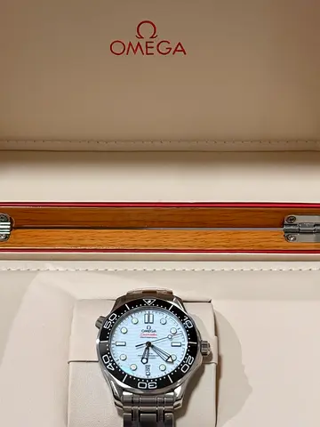 Omega Seamaster 300m white dial