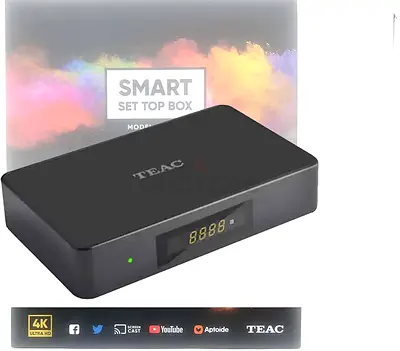 TEAC TSB100-4K Smart Set TOP Box, HDMI Output, 4k Ultra HD