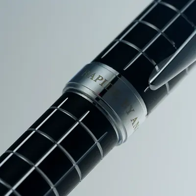 Rapide by Ancora Zeppelin Black Cap Pen New Sealed Italian Luxury Gift