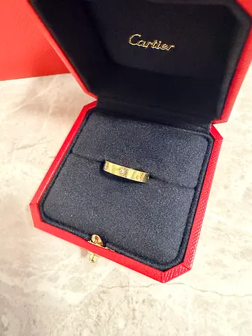Cartier Love Ring 1 Diamond Size 54