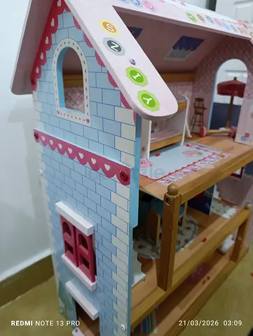 Kidkraft Chelsea Wooden Dollhouse with Furniture