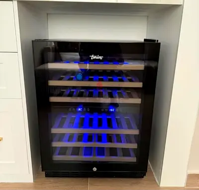 Terim wine fridge cooler dual zone temperature
