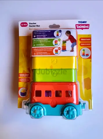 Colourful Stacking Decker Bus Toy