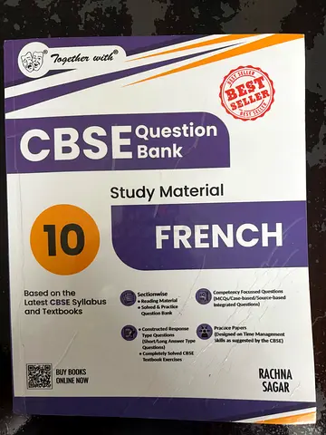 Grade 10 CBSE Question Bank Study Material for French