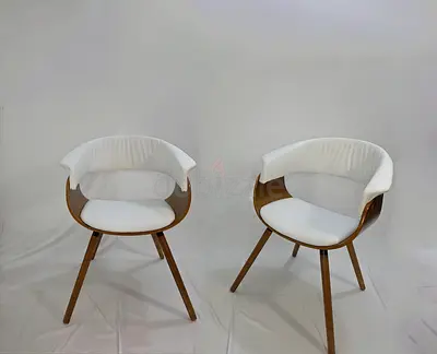 Pair of Mid-century vintage bentwood armchairs