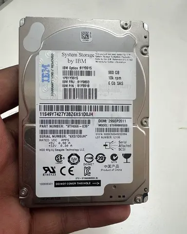 900GB 10K SAS Server HDD – IBM | HP Dell Compatible | 100% Health
