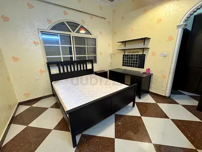 Modern Black Bed and Nightstand Set