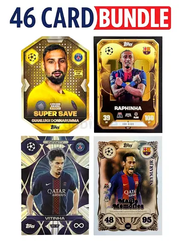 Match Attax 25/26 – Bundle 46 Cards: Neymar, Raphinha