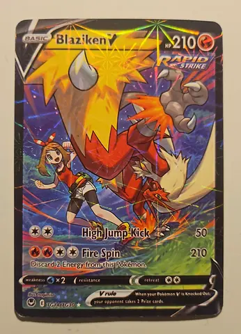 Blaziken V Pokémon Card