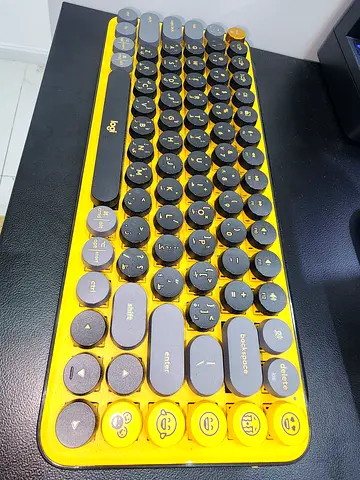 Logitech Bluetooth Keyboard with Unique Design