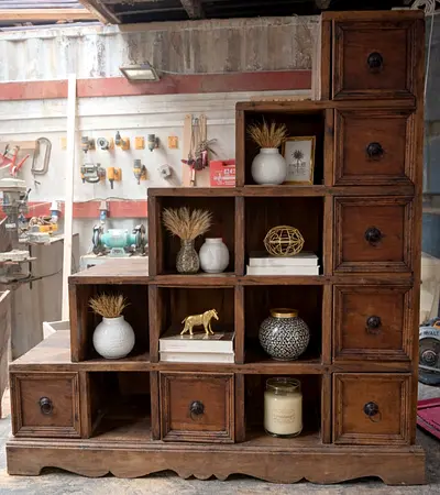 Wooden Display cabinet