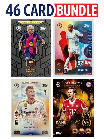Match Attax 25/26 – Bundle 46 Cards: Ronaldo, Kroos