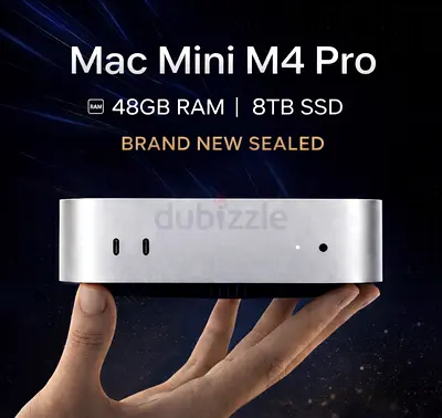 Mac Mini M4 Pro 48GB 8TB Brand New Sealed