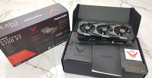 Rx 5700 XT Graphics Card - Premium Performance special edition red devil