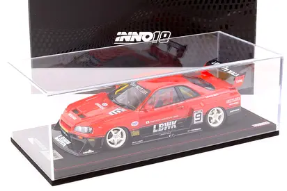 1/18 Nissan Skyline GTR34 LBWK DIECAST MODEL CAR
