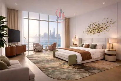 Fully Furnished 2 Bedroom Apartment with Maid Room at Al Khan Beach in Al Ghaf Tower