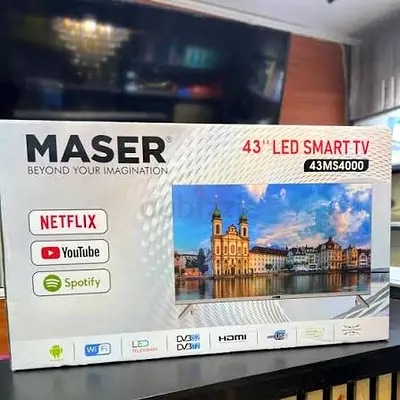 Maser 43-inch LED Smart TV (Model 43MS4000).