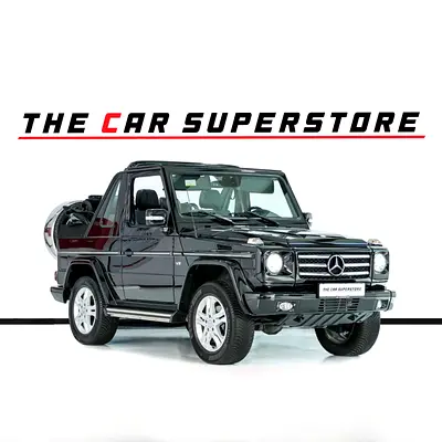 Mercedes Benz G500 Convertible-Serviced At Gargash-Full Service History-Collectors Dream