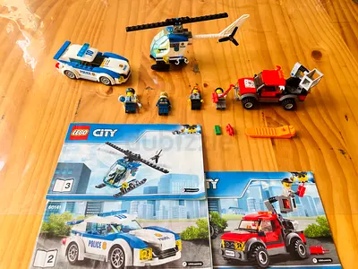 Lego City 60141 Car Truck and helicopter