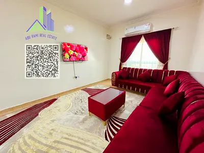 غرفة وصالة للايجار في الروضة3 فرش جديد شامل الفواتير