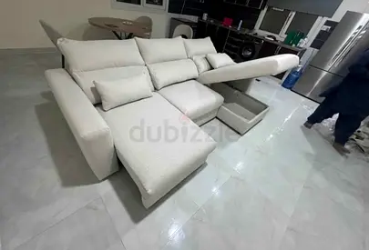 Ikea eskilstuna L shape sofa bed with storage