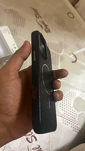Black MagSafe Compatible iPhone Case for 16 pro max
