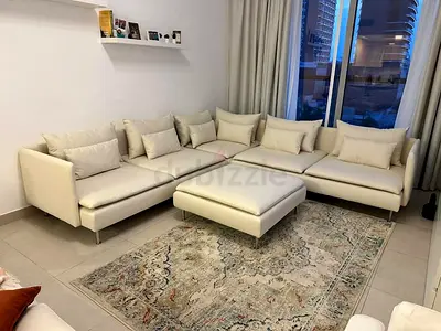 Brand new condition IKEA soderhim corner sofa beige