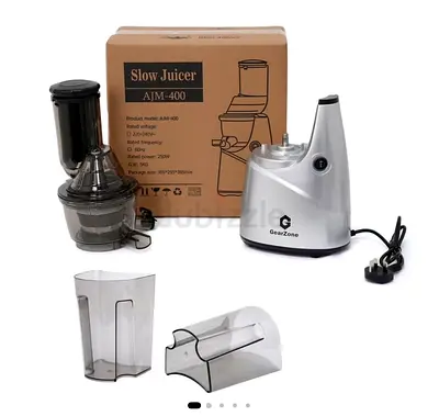 Slow Masticating Juicer Extractor Easy to Clean, Cold Press Juicer Machines, Juice Extractor