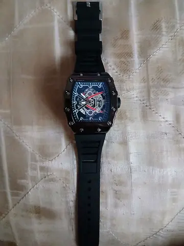 Skeleton luxury style watch