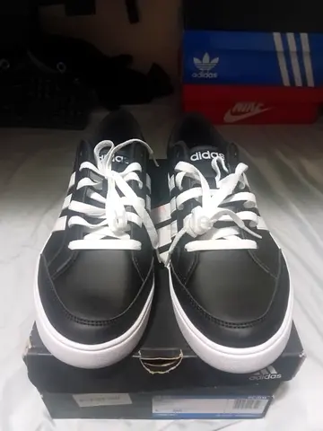 Adidas Black and White Sneakers