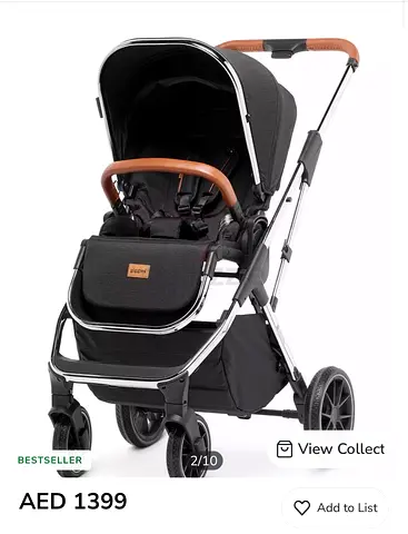 Premium Stroller with Adjustable Footrest