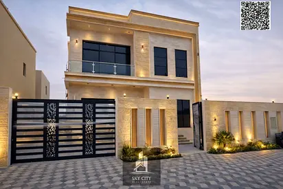 طابقين مع رووف 4 غرف شامل رسوم التسجيل  مكيفات مركزيه قريب من جميع الخدمات