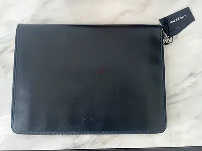 13 inch laptop bag - Lancaster Paris - with pocket, zipper and card space (Brand New)