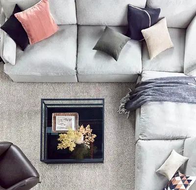 Six seater sofa brand new condition from home centre