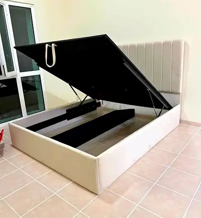 Modern Upholstered Storage Bed Queen Bed King Bed Twin Bed Available For Sale