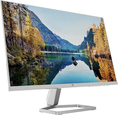 HP M24fw Monitor, 60.5 cm / 23.8 Inches, 1920 x 1080 Pixels Full HD, White