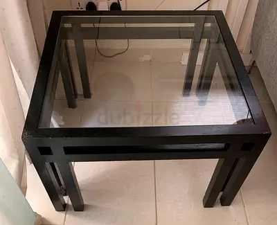 Wood-Glass Centre Table