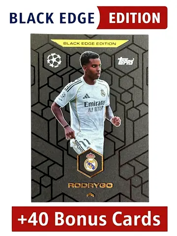 Match Attax 25/26 - Black Edge Rodrygo